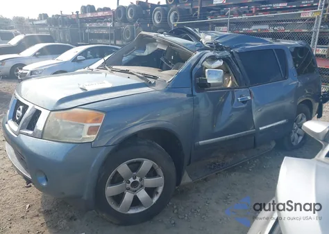 2012 Nissan Armada Sl из США, поврежденный, VIN 5N1BA0ND5CN615311